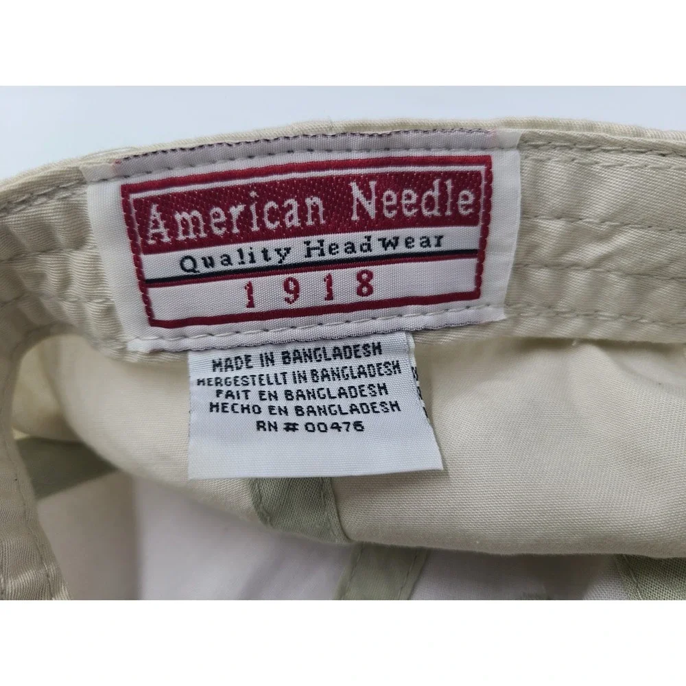 The Stanwich Club Golf Course American Needle Adjustable Hat Cap Men Women Beige